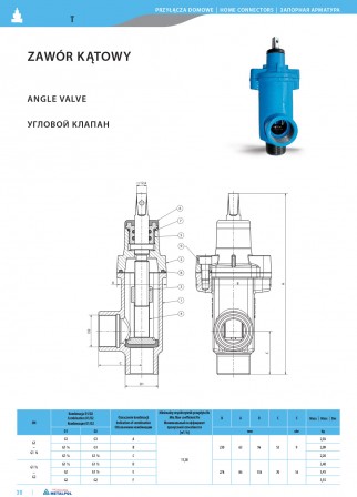 Angle valve T